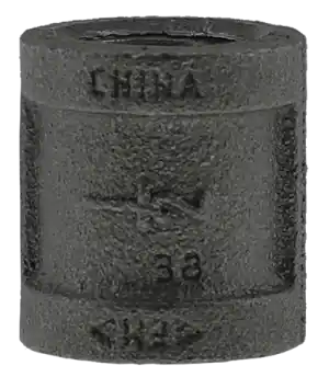 Boshart 2-BLC-05 Black Malleable Iron Coupling 1/2 REPLACEMENT MPN