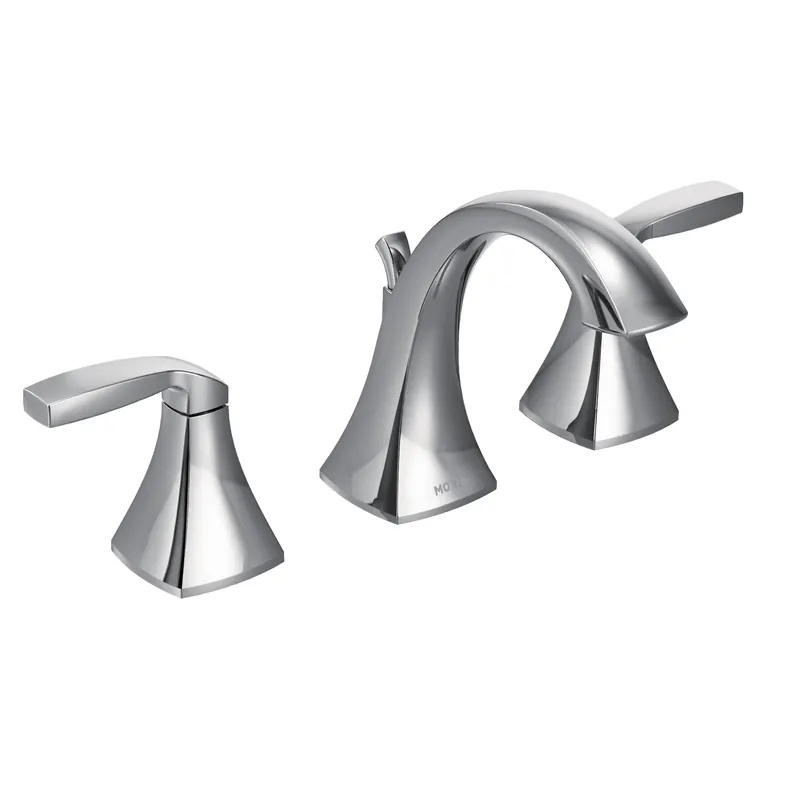 MOEN TV6905BG Voss Two-Handle High Arc Bathroom Faucet