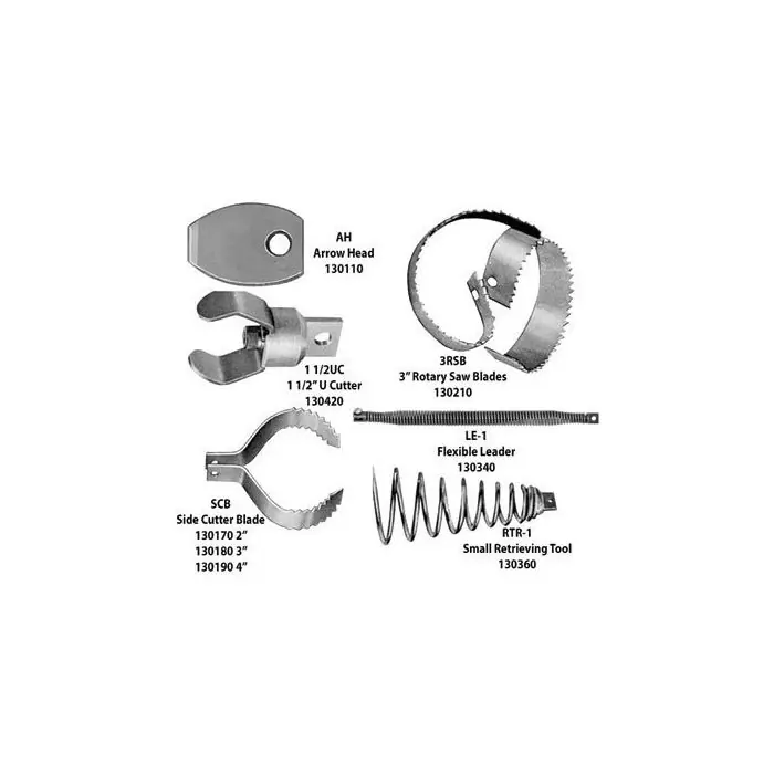 General Wire & Spring Company 130030 Drain Cleaner Cutter Set (JRCS)
