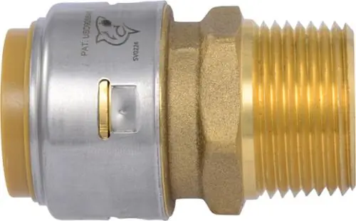 CASH-ACME UR140 U140 1in X 1in Connector Male Npt Bulk