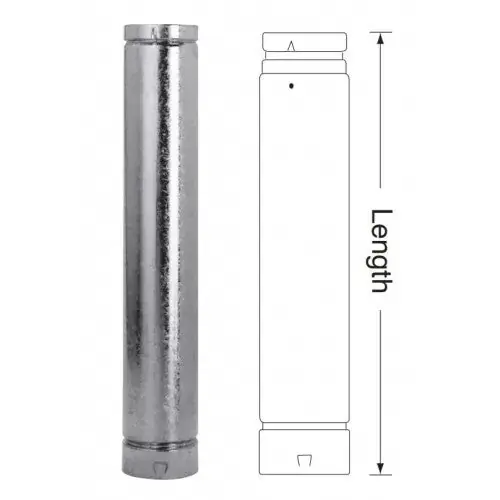 DURAVENT 6BVVS 6inch Round B-Vent Support Assembly
