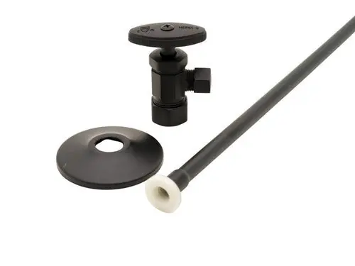 Trim To The Trade 4T-717-30 Toilet / Closet Supply Set 1/2 nominal compression x 3/8 od compression angle stop
