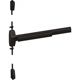 VON DUPRIN 9827EO-710-36 Surface Vertical Rod Device Exit Only Smooth Case
