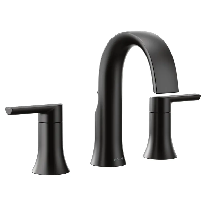 Moen TVS6925 Doux Chrome Two-Handle High Arc Bathroom Faucet