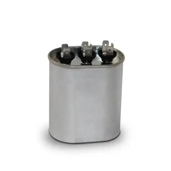 Totaline P291-2574 Oval Dual Capacitor 440 Volt 25 + 7.5 MFD