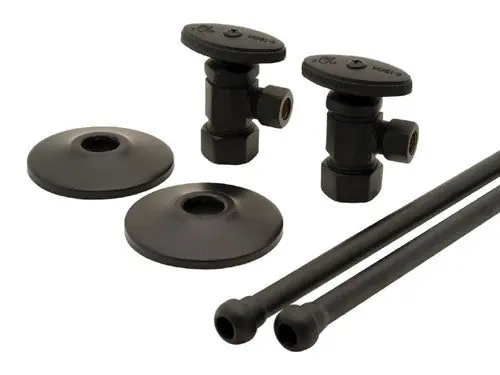 Trim To The Trade 4T-728-20 Lav Supply Set 1/2 Nom Cmp X 3/8 Od Cmp Angle Stop 20