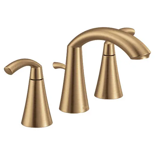 Moen TV6173BZG Glyde Two-Handle High Arc Bathroom Faucet 8 to 16 inch Replacement MPN