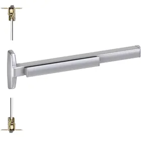 VON DUPRIN 7547EO-F-626-48 Kit - 75 Series Narrow Stile Fire-Rated CVR Exit Device RX Exit Only No Trim 48 Replacement RX-7547EO-F-626-48