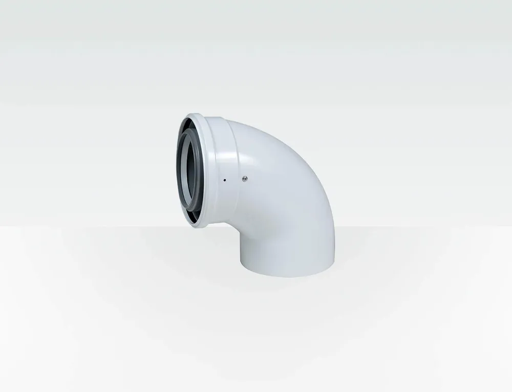 Centrotherm Eco Systems ICEL3587 InnoFlue 5 in. 87 Degree Gas Vent Elbow