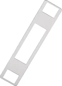 Locknetics RSSPACER-US32D Rim Strike Spacer Satin Stainless Steel