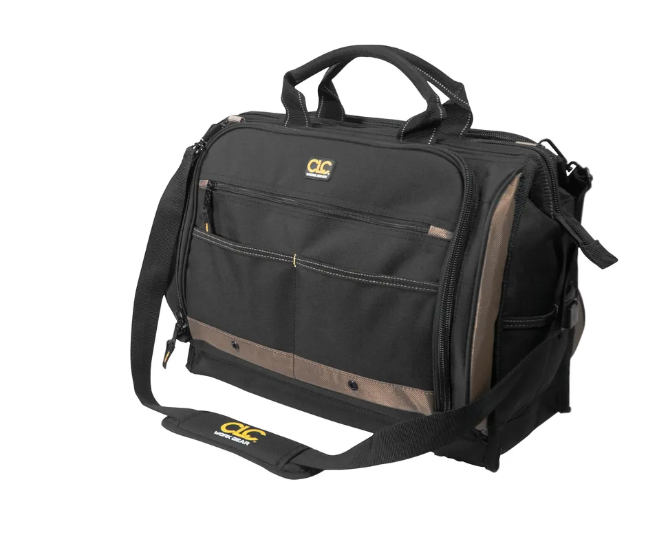 CLC Custom Leather Craft 1537 Multi-Compartment Tool Carrier 13 Inch