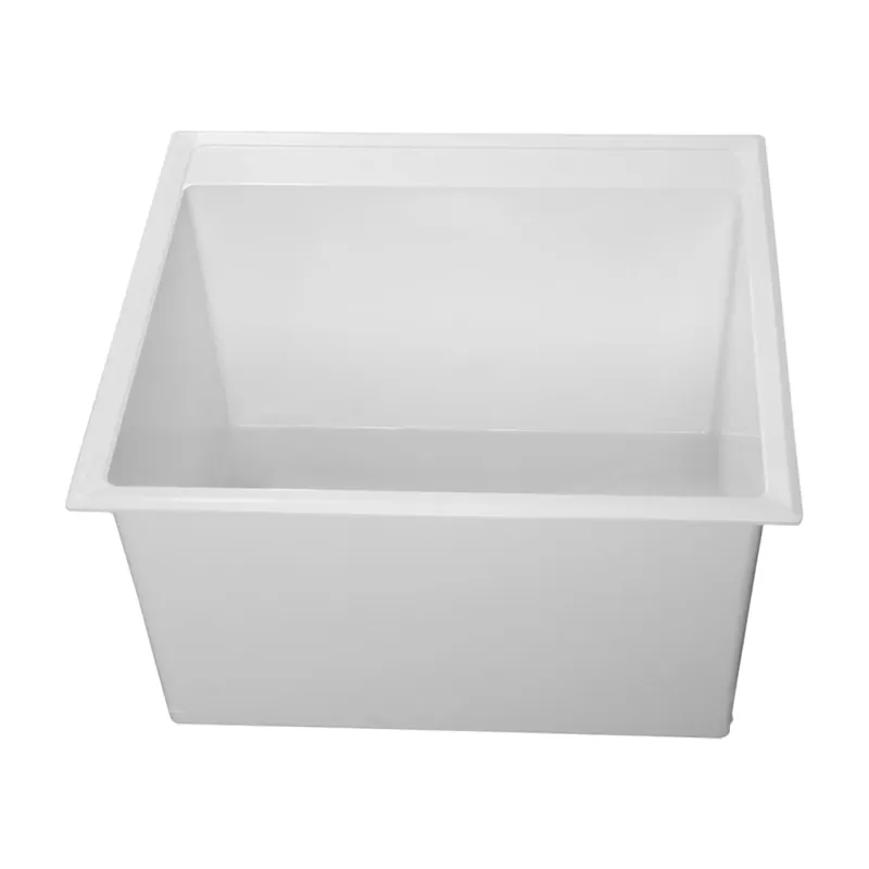 Fiat Products DL1100 Molded Stone Laundry Tub 19 Gallon