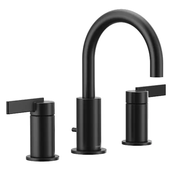 Moen TV6222BL Wynford High Arc Two-Handle Bathroom Faucet 1.2 GPM