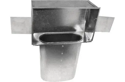 SOUTHWARK METAL 1101245 Stackhead 5 Inch Duct Size 4 x 12 Register Opening