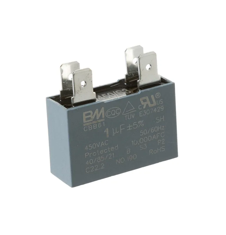 GENERAL ELECTRIC WP20X24881 Fan Motor Capacitor 1UF 450V P2