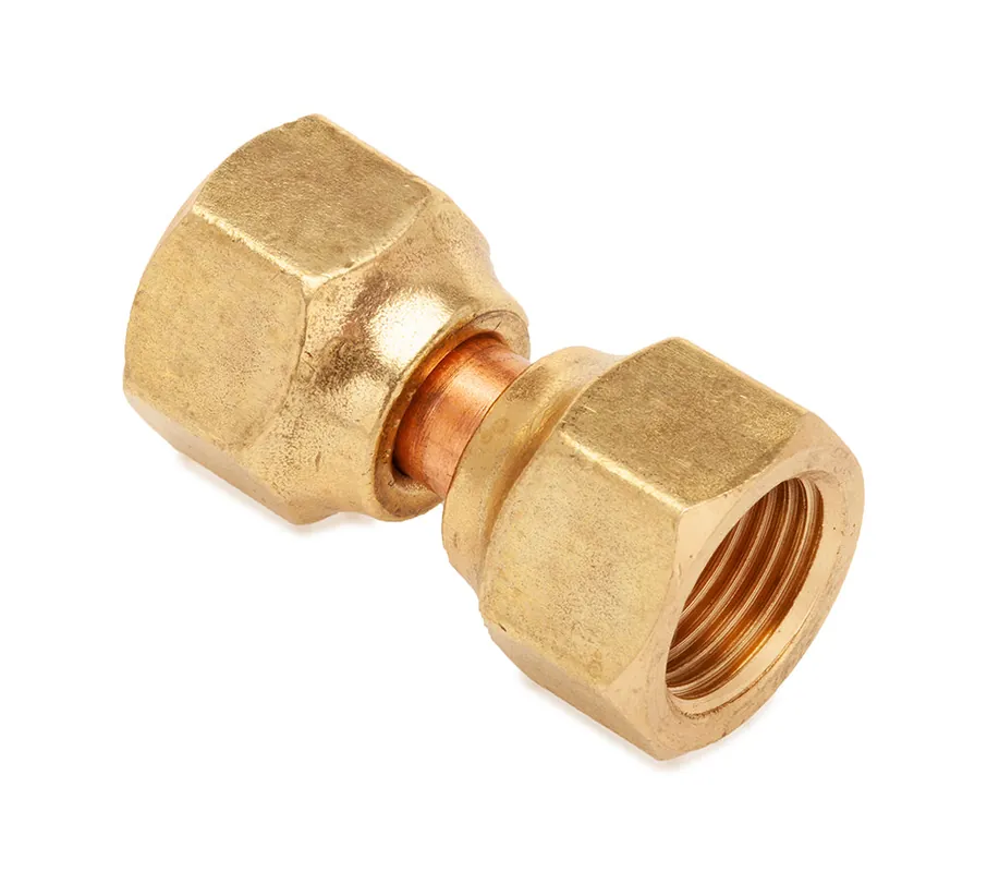 BRASS 700-8 Female Flare Swivel 1/2 Inch