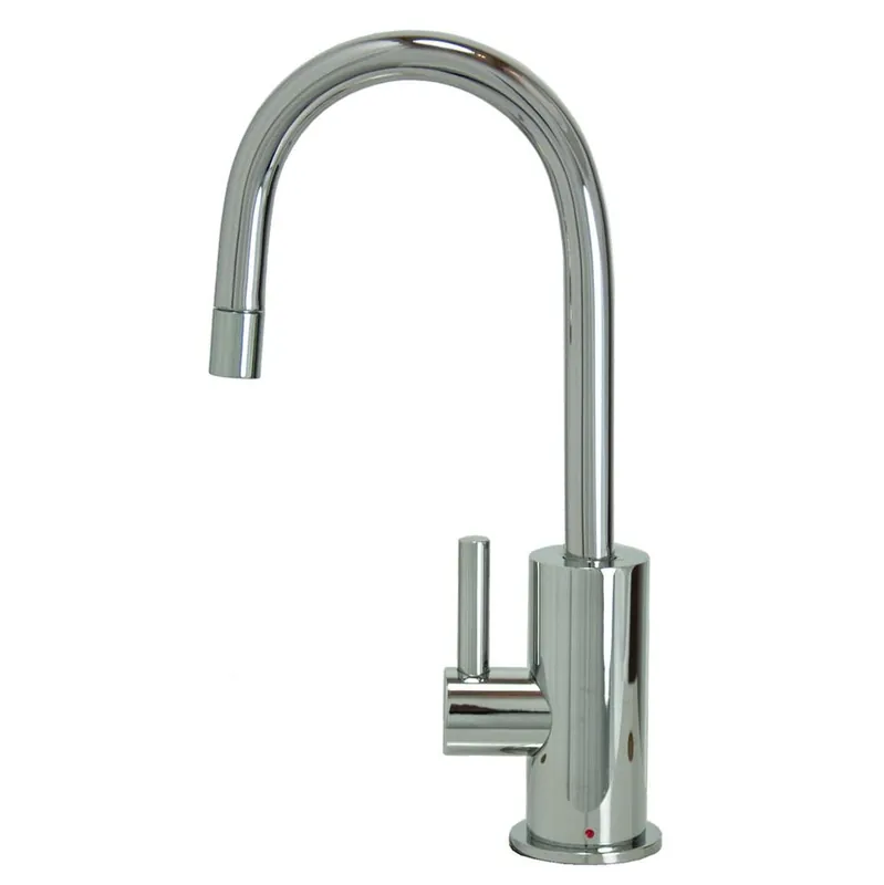 Mountain MT1840-NLD/CHBRZ Hot Water Faucet with Contemporary Round Body & Handle