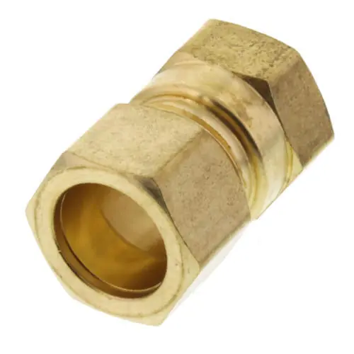 JONES STEPHENS C74054 5/8 Od x 1/2 Fip Brass Compression Connector