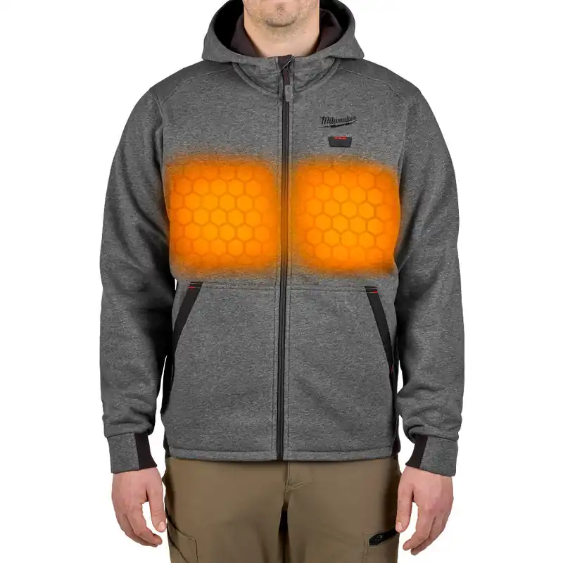 MILWAUKEE M200G-21L M12 Heated Hoodie Large