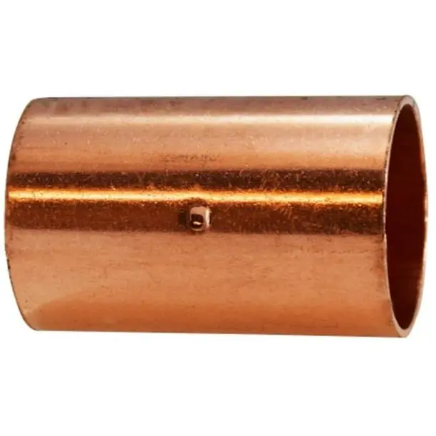 MIDLAND INDUSTRIES 77240 Coupling with Dimpled Tube Stop 3/4 in