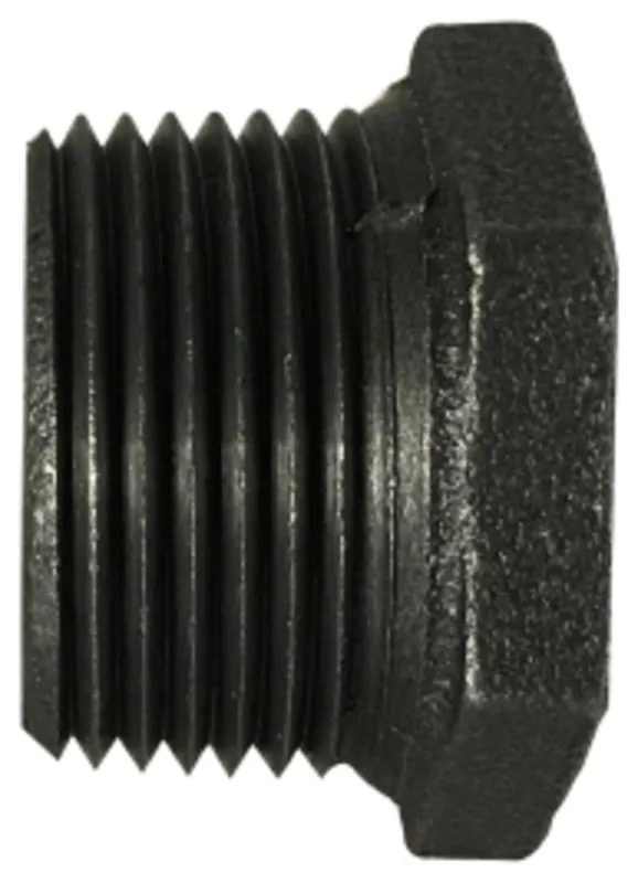 Midland Industries 65500 Hex Bushing 1/4 Male NPT x 1/8 Female NPT