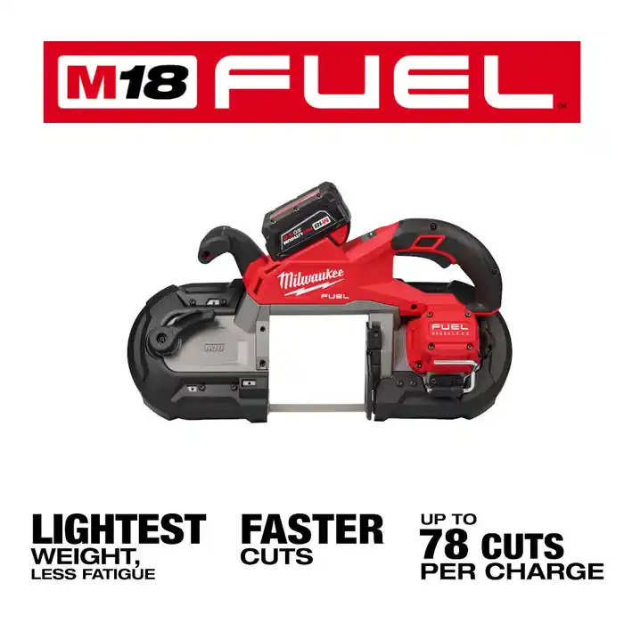 MILWAUKEE MIL29-29-22 M18 FUEL Deep Cut Band Saw Kit