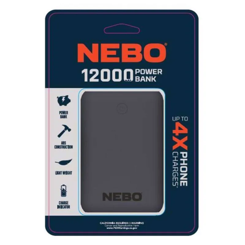 NEBO NEB-PWR-0003 Power Bank 12000 mAh