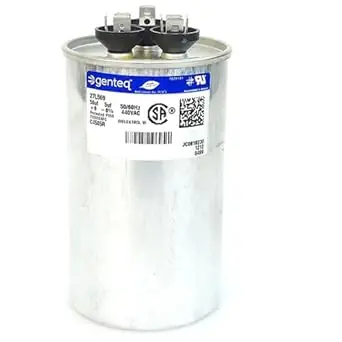 American Standard SFCAP50D5440R 50 + 5 uf MFD 440 VAC Capcom Round Run Capacitor REPLACEMENT SFCAP50D5440R