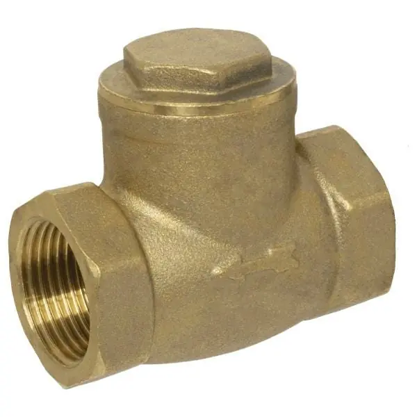 WEBSTONE H-10622W Brass Swing Check Valve 1/2 Copper x Copper