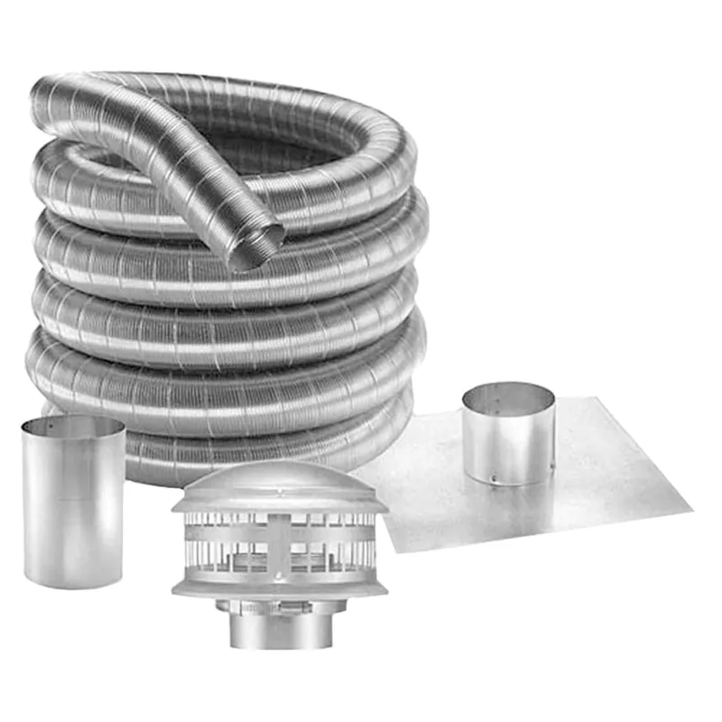 DURAVENT 8DFA-35K DuraFlex AL Kit 8 Inch x 35 Inch