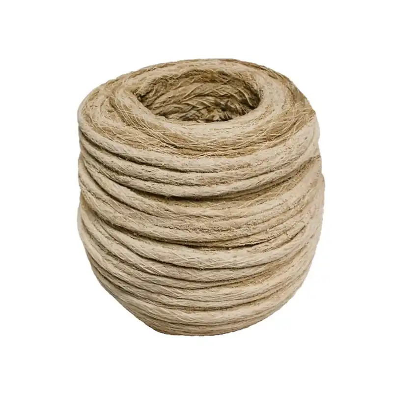 Fox Foundry NUPAK5CW-102051 Oakum, White, Cut Tarred Twisted Lengths, 100 Bagged