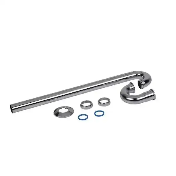 Dearborn 719-1 S Trap 1 1/4 Inch 20.5 Inch Chrome Plated Brass