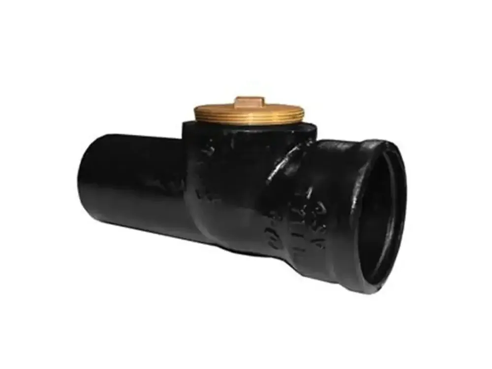 FOX FOUNDRY 41-4x4 Fox Foundry 41-4x4 Cast Iron Wilmingon Test Tee Plug 4 Inch