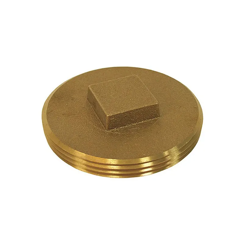 Fox Foundry 811157 6 Inch Brass Soil Ferrule Cleanout Plug
