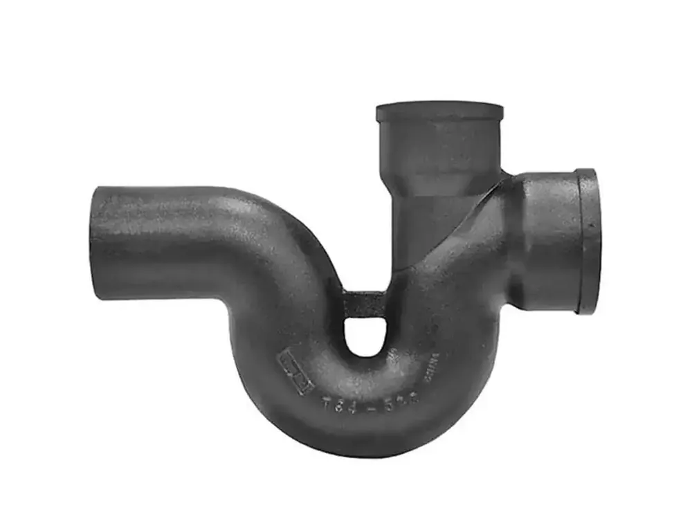 Fox Foundry T64540 Curb Trap w/ Single Hub Vent 5 X 4