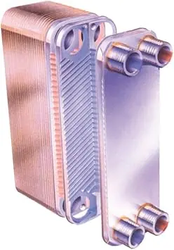 Willow Springs LA14-10 Aicoo Single Wall Brazed Plate Heat Exchanger 25,000-40,000 BTU