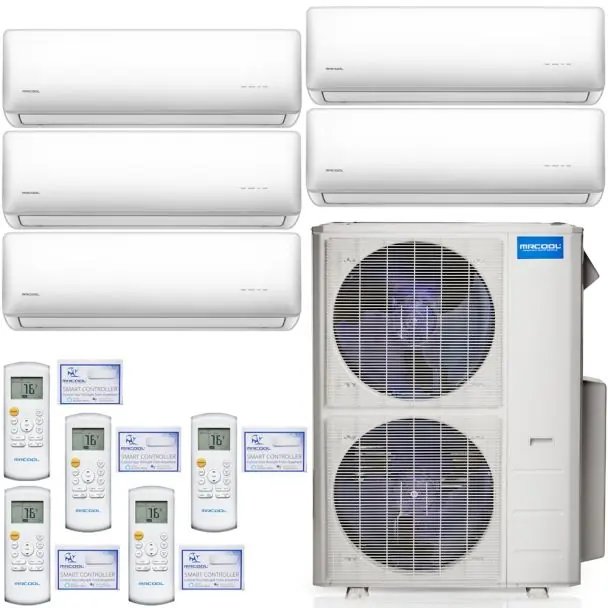 MRCOOL MULTI5-48HP230V1 Olympus 48,000 BTU Ductless Heat Pump Condenser