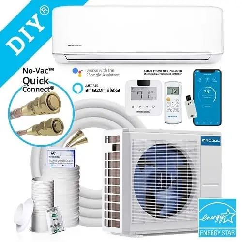 MRCOOL DIY-12-HP-C-115B25 Ductless Mini-Split Heat Pump System