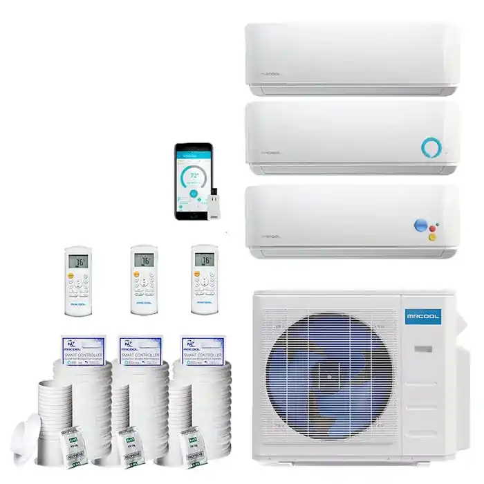 MRCOOL MULTI4-36HP230V1 MRCOOL Olympus 36,000 BTU Heat Pump System