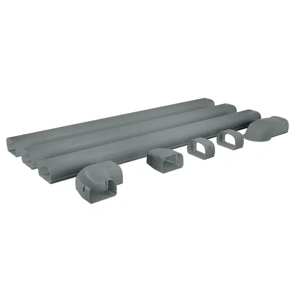MRCOOL MLG450-G-01 Lineguard 4.5 Inches Line Set Cover - Gray