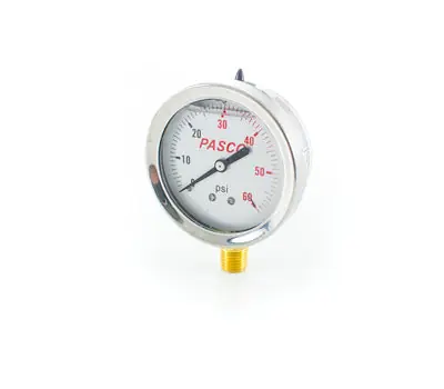 PASCO 1777 300# Liquid Filled Gauge