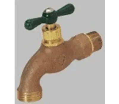 ARROWHEAD BRASS 351LKBC 3/4 MIP HOSE BIBB