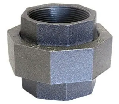 BLACK 0312509607 3 inch BLK MI 150 BR SEAT UNION