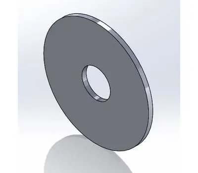 Empire Industries 52F0038 13/32 x 1-1/2 in. Galvanized Fender Washer