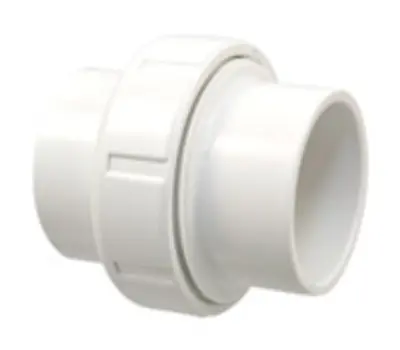 NIBCO 457-012 1-1/4 in. Slip x Slip PVC Union with Buna O-Ring