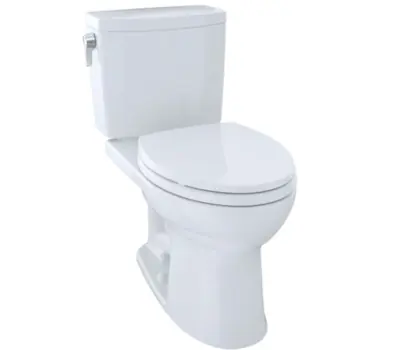 Toto China ST746EMA#01 Drake 1.28 and 0.8 GPF DynaMax Tornado Left Lever Toilet Tank