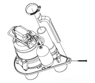 Zoeller Oct-21 ABS Pump Stand for Submersible Effluent Pumps