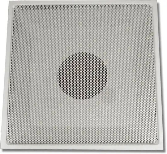 RECTORSEAL 830-14 GRILLES TBAR PERFORATED 14 COLLAR