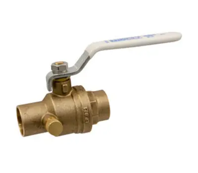 NIBCO VALVES SFP600AD-LF 3/4 in. Female Solder x Female Solder Copper Ball Valve, Lead Free