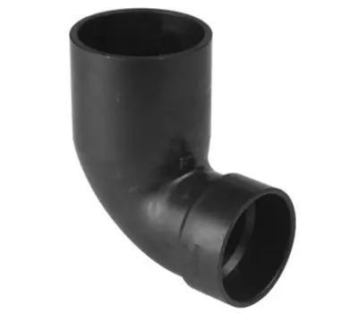NIBCO 5807-2-CL 4X3 ABS DWV Fittings 90 ELL W/CAP